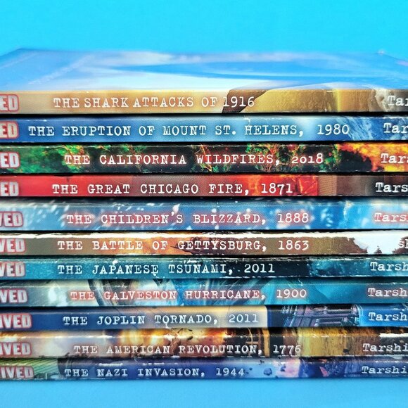 I SURVIVED SET OF 11 SCHOLASTIC PAPERBACK BOOKS LAUREN TARSHIS NO DUPLICATES - Picture 5 of 15